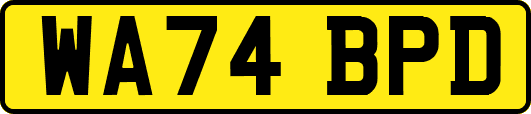 WA74BPD