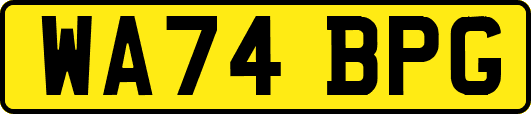WA74BPG