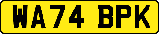 WA74BPK