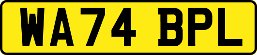 WA74BPL