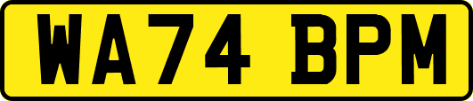 WA74BPM