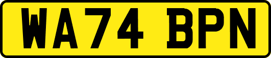 WA74BPN