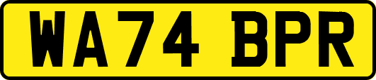 WA74BPR