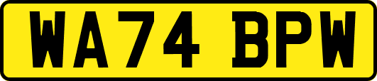 WA74BPW