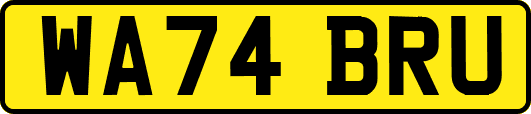 WA74BRU