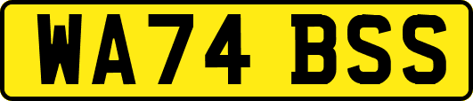 WA74BSS