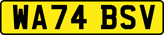 WA74BSV