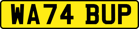 WA74BUP