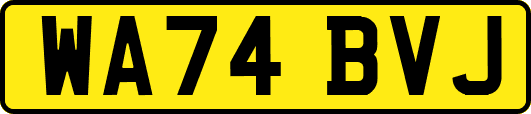 WA74BVJ