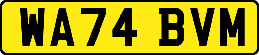 WA74BVM