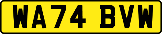 WA74BVW