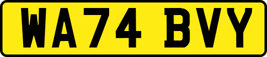 WA74BVY