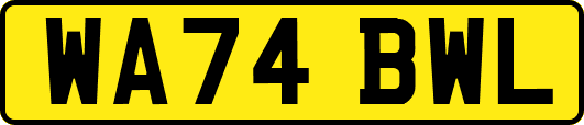 WA74BWL