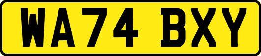 WA74BXY