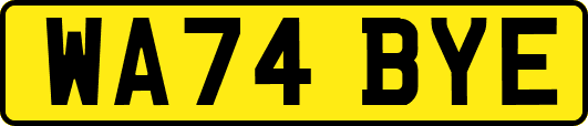 WA74BYE