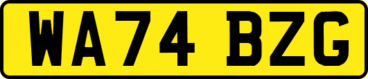 WA74BZG