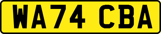 WA74CBA