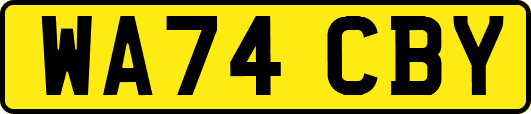 WA74CBY