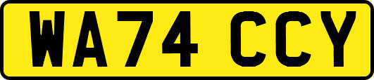 WA74CCY
