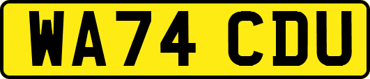 WA74CDU