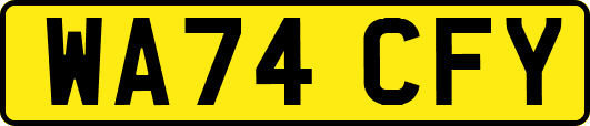 WA74CFY