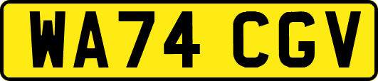 WA74CGV