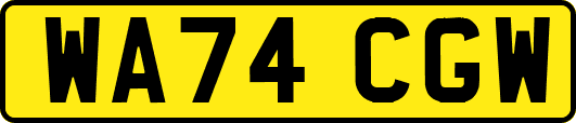 WA74CGW