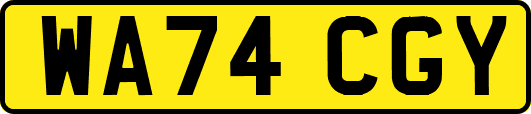 WA74CGY
