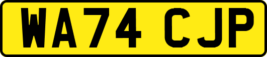 WA74CJP