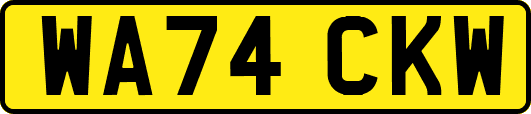WA74CKW