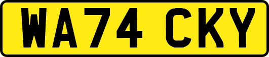 WA74CKY