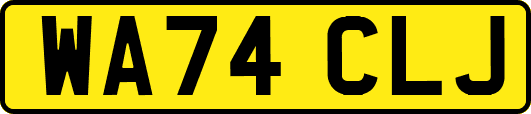 WA74CLJ