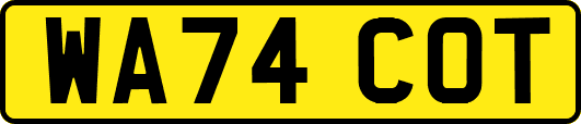 WA74COT