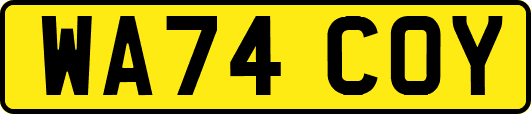 WA74COY