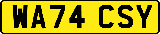 WA74CSY