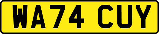 WA74CUY