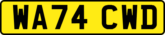 WA74CWD