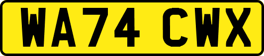 WA74CWX