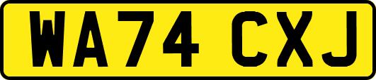 WA74CXJ