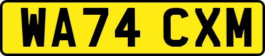 WA74CXM