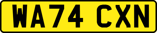 WA74CXN