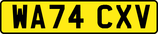 WA74CXV