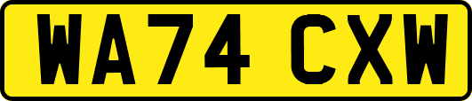 WA74CXW