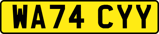 WA74CYY