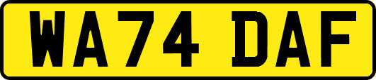 WA74DAF