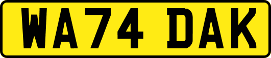 WA74DAK