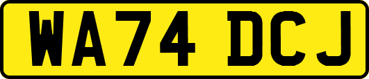 WA74DCJ