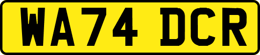 WA74DCR