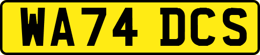 WA74DCS