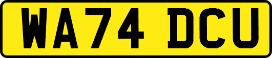 WA74DCU